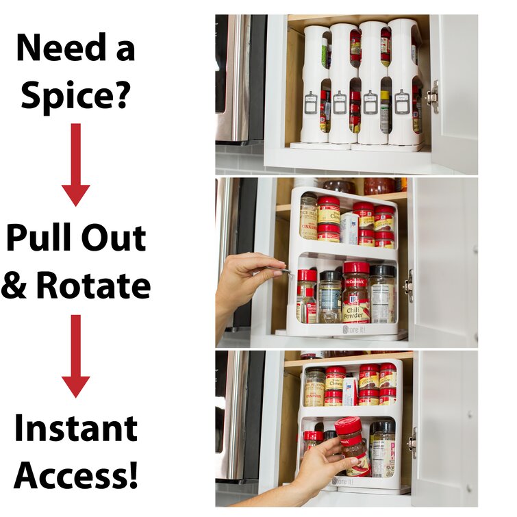 Cabinet Caddy Freestanding Spice Rack Reviews Wayfair